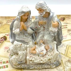 K’s Collection “Heavenly Child” Religious Jesus Mary And Baby Jesus Figurine